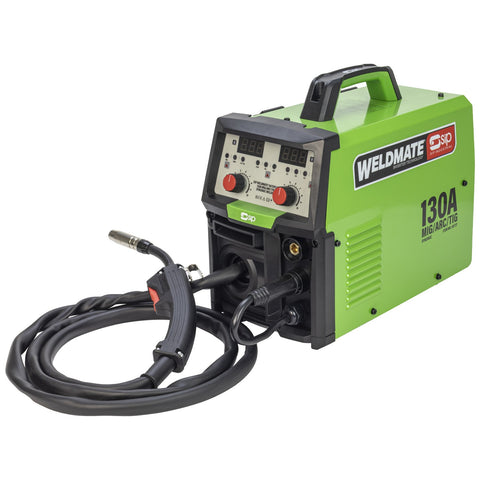 SIP 05737 WELDMATE® AUTOPLUS 130A MIG/ARC/TIG Welder