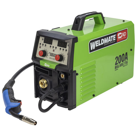 SIP 05740 WELDMATE® AUTOPLUS 200A MIG/ARC/TIG Welder