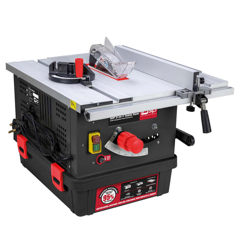 SIP 01513 2-in-1 Table Saw w/ Integrated Dust Extractor