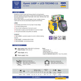 GYS  030435 Bundle Gysmi 160P Inverter MMA Welder with LCD Techno 11 Helmet