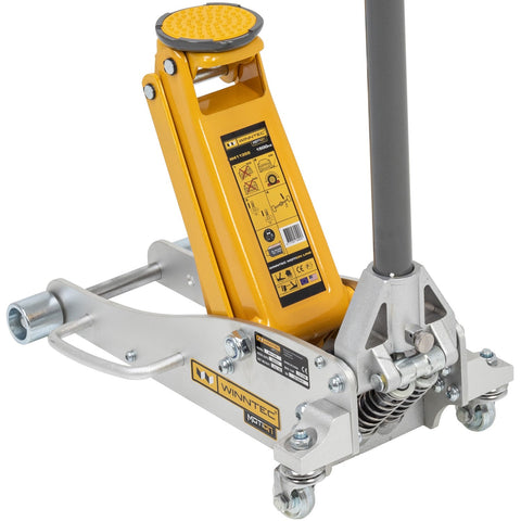 WINNTEC® 09708 1.5 Ton Aluminium / Steel Trolley Jack