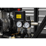 Sealey SAC10001S 100L Oil Free Low Noise Direct Drive Air Compressor 2 x 2hp