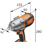 Fein 71151261000 Cordless Impact Wrench/Driver ASCD 18-1000 W34 AS