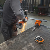 Fiac 71221561000 CCG 18-115-12 AS Cordless Angle Grinder