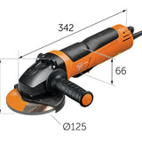 Fein 72250860240 CG 15-125 BLP Premium Compact Angle Grinders 125mm 230V