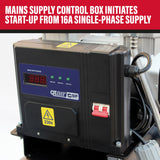 SIP 05498AHR15 Compressor & Hose Reel QT AIR DD 4.5hp 200ltr
