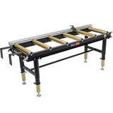 SIP 01395 Adjustable Roller Stand Table 1500x400mm 400kg