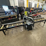 SIP 01395 Adjustable Roller Stand Table 1500x400mm 400kg