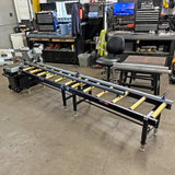 SIP 01395 Adjustable Roller Stand Table 1500x400mm 400kg