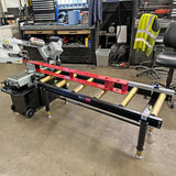 SIP 01395 Adjustable Roller Stand Table 1500x400mm 400kg