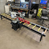 SIP 01395 Adjustable Roller Stand Table 1500x400mm 400kg