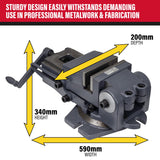 SIP 01727 Swivel & Tilt Machine Vice 6"