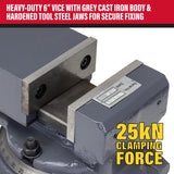 SIP 01729 Swivel Machine Vice 6"