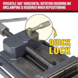 SIP 01730 Quick Lock Machine Vice 5.5"