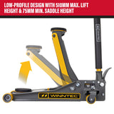 SIP 09712 WINNTEC® +SERIES 2 Ton Turbo Lifter Low-Profile Trolley Jack