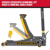 SIP 09714 WINNTEC® +SERIES 3 Ton Turbo Lifter Low-Profile Trolley Jack