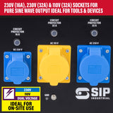 SIP 25405 MEDUSA® ISG8800 Digital Inverter Generator