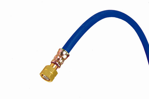 GCE Rubber Hose Single Oxygen With Fittings & Non Return Valve (Blue)