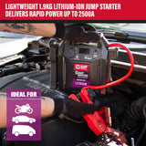 SIP 07221 STARTMASTER® 2500A 12V Lithium Jump Starter - Available from November 2026
