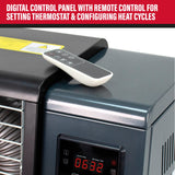 SIP 09243A FIREBALL® IDX100 29kW Industrial Infrared Diesel Heater with 3 Piece Flue Kit