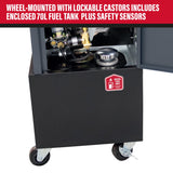 SIP 09243A FIREBALL® IDX100 29kW Industrial Infrared Diesel Heater with 3 Piece Flue Kit