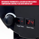 SIP 09306 FIREBALL® ID52 15kW Infrared Diesel Heater 15L Tank LED Controls