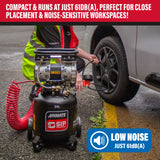 SIP 05482 AIRMATE® 24L 2hp Low Noise Vert Compressor - Available from November 2026
