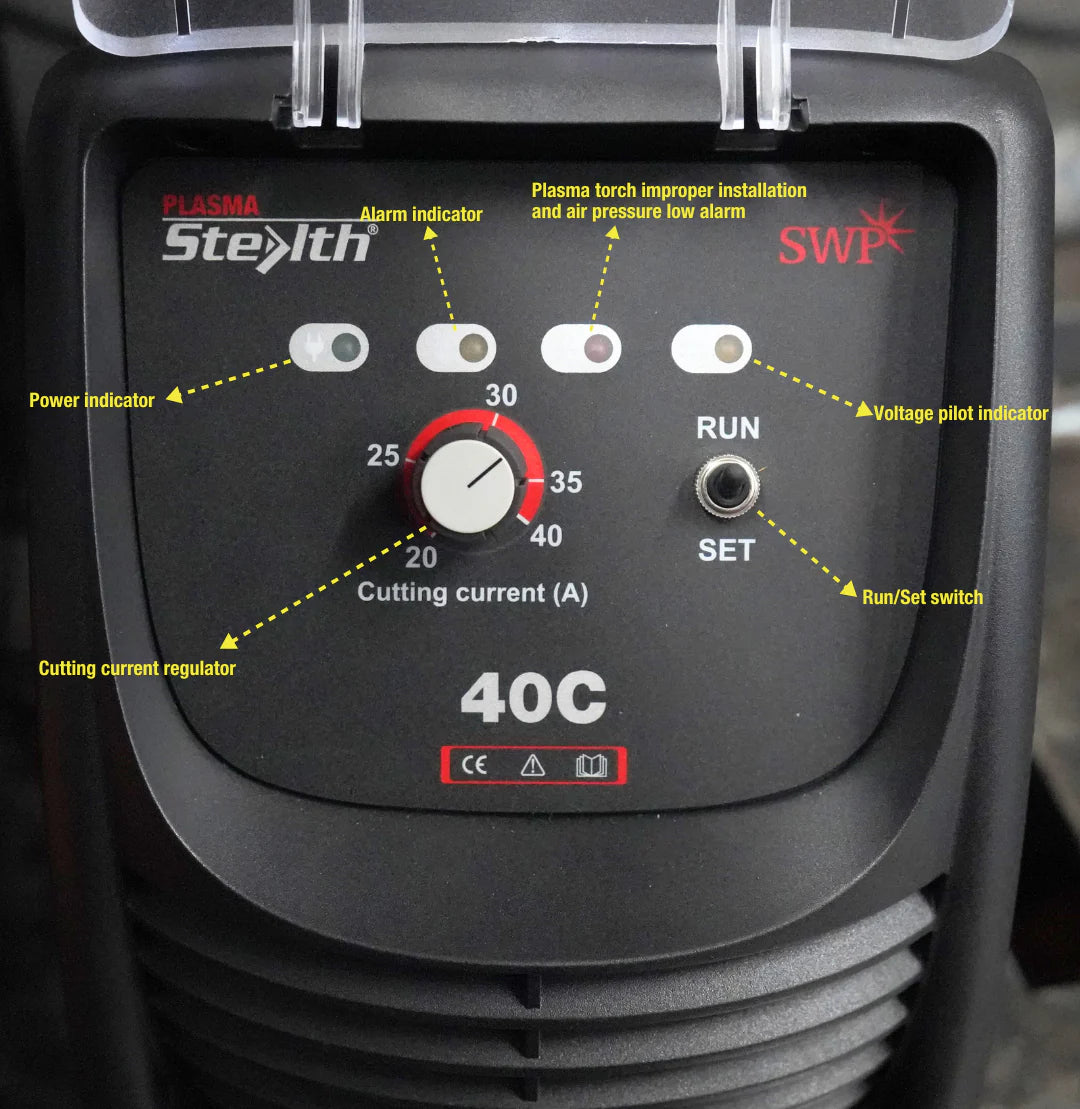 Stealth 9129H Cobra Cut 40 Hand Plasma Cutting Machine – Brookside ...