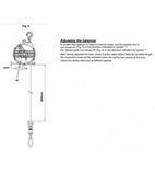 Tecna 9361/9371 Zero Gravity Balancers, Capacity 10/105 kg