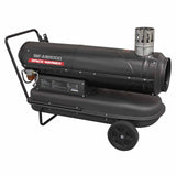 Sealey ABI1000 Space Warmer Indirect Kerosene/Diesel Heater with Wheels 102,000Btu/hr