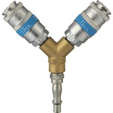 FIAC AC6103 Standard "Y" Twin Coupling Set