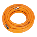 Sealey High-Visibility Hybrid Air Hose with 1/4"BSP Unions