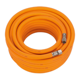 Sealey High-Visibility Hybrid Air Hose with 1/4"BSP Unions
