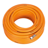 Sealey High-Visibility Hybrid Air Hose with 1/4"BSP Unions