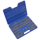 Sealey AK21974 Premier TRX-Star/Security TRX-Star/Hex/Ribe/Spline Bit Set 3/8" & 1/2"Sq Drive 74pc