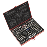 Sealey AK3033 33pc Tap & Die Set Split Dies - Metric/UNF/BSP