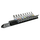 Sealey AK6252 Premier Platinum Series Hex & TRX-Star* Socket Bit Set 3/8"Sq Drive 18pc