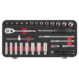 Sealey AK7920 Premier Platinum Socket Set 1/4"Sq Drive 49pc