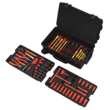 Sealey AK7938 Premier Insulated Tool Kit 3/8"Sq Drive 1000V 50pc - VDE Approved