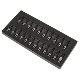 Sealey AK7985 Premier Black TRX-Star*/Hex/Spline Socket Bit Set 3/8"Sq Drive 22pc