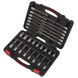 Sealey AK89000 Premier Platinum Hex Socket Bit Set 3/8"Sq Drive 30pc