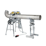 AMA AMA-7040 Roller Pipe Rotator & Pipe Stands Package (Stand A+B)