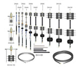 AMA AMA-20000 Pipe Purge Kit in HD Case DN20-DN150 & Flange Kit DN40-DN150