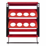 Sealey APSCR8 Spray Can Storage Rack with 8 Can Holders