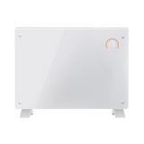 Sealey DH138 Baridi Electric Glass Panel Heater, 1500W, Thermostat Controlled 24Hr 7 Day Timer, Wi-Fi Enabled, Remote Control