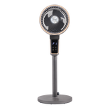 Sealey DH141 Baridi 12" Pedestal Fan with Remote Control & 12hr Timer 230V - Grey