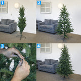 Sealey Dellonda Artificial Hinged Christmas Tree