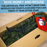 Sealey Dellonda Artificial Hinged Christmas Tree