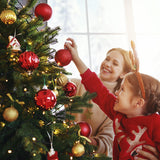 Sealey Pre-Lit Hinged Christmas Tree with Warm White LED Lights