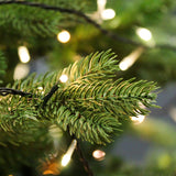 Sealey Pre-Lit Hinged Christmas Tree with Warm White LED Lights